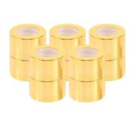 HOODANCOS 10 Pièces Diffuseur Huile Essentiel Bouchon 28 Dents en Alumine, Couvercle Rechargeable pour Bouteilles à Bâtonnets, Accessoire Maison DIY pour Parfum D’Ambiance, Lot Multiple