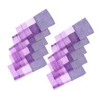 HOODANCOS 10 Sachets de Lavande Pourpre 10 Pièces en Organza et Coton, Vintage Petits Paquet à Cordon pour Décoration de Table et Organisation de Bijoux