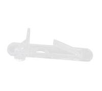 HOODANCOS 30 pièces Clips pour étagères de placard en plastique transparent, supports de séparation de meubles, clips d'étagère, pour armoires modernes, lot de 30
