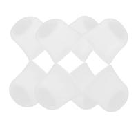 HOODANCOS 8 Pièces Protège-becs de Théière en Silicone Blanc, Couvercles Anti-poussière et Anti-goutte Cuisine, Protection Bec de Théière