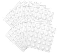 HOODANCOS Autocollants Décoratifs Étoiles pour Casque de Football et Hockey en PVC Blanc, 20 Feuilles 25 Stickers par Feuille, Pratique Quotidienne