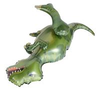 HOODANCOS Ballon en Aluminium Vert de Dinosaure Tyrannosaure 4d, Facile à Utiliser et Résistant, Décoration pour Fête D'anniversaire et Accessoires Photo