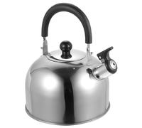 HOODANCOS Bouilloire à Sifflet en Acier Inoxydable 2l Capacité Élevée Cuisine Pratique Poignée Ergonomique pour Bouillir Eau et Chauffer Lait