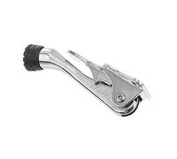 HOODANCOS Butée de Porte à Ressort en Alliage de Zinc Taille Standard avec Embout Caoutchouc Antidérapant, Cale-Porte Télescopique pour Maison, Garage et Porte Intérieure
