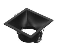 HOODANCOS Cache-spot Encastré pour Lampe Mr16 en Métal Noir Mat Installation Facile L'éblouissement, pour Décoration Intérieure Moderne