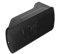 HOODANCOS Coque étanche pour sonnette sans fil, Protecteur de sonnette de porte avec protection à la pluie, plastique noir, pour machine à empreintes digitales, contrôle d'accès extérieur