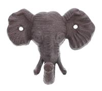HOODANCOS Crochet Installer Chambre Facile et Décoration Intérieure à Robuste Vintage en Mural Fer Décoratif D'éléphant