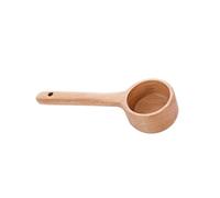 HOODANCOS Cuillère en Bois à Manche Long Cuisine, Mesure des Ingrédients Secs, Matériau Bois Naturel, Maison Restaurant