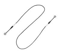 HOODANCOS Lanière Magnétique Anti-perte en Silicone Noir avec Aimant Flexible pour Bouchons D'oreille Protection Auditive pour Sports et Sommeil