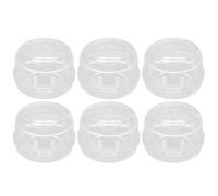 HOODANCOS Lot de 6 Housses de Protection Transparentes pour Cuisinière à Gaz en PP Bouclier Résistant et Flexible Protection Sécurisée des Boutons Accessoire la Cuisine Pratique et Sûr