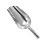 HOODANCOS Pelle à Glaçons Inox Alimentaire Multifonctionnelle en Acier Inoxydable Poignée Pratique pour Grains, Farine et Buffet