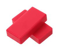 HOODANCOS Poids Magnétique pour Bannière Rouge, Empêche L'enroulement et L'emmêlement, Dimensions 4,40x2,10x1,00 Cm, pour Affichages Commerciaux en Extérieur