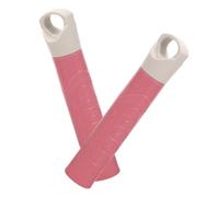 HOODANCOS Poignée de Manche de Balai Grip Ferme et Meilleur Contrôle pour Balai Rose en Plastique, 2 Pièces Accessoires de Nettoyage Ménager