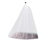 HOODANCOS Sachets Infuseurs à Thé pour Infuser Thé Vrac en Nylon Réutilisables et Filtérer Soupes 34x37 Cm Cordon de Serrage, Maille Filtrante Fine