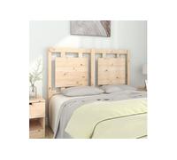 vidaXL Tête de lit - Bois massif de pin