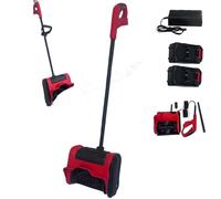 Hooha Pelle à neige sans fil pour pelle à neige continue et pelle multiple (avec batteries 21 V 2 x 2,0 Ah, chargeur et largeur de travail 32 cm, hauteur de neige 15 cm, distance de lancement 8 m)