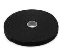 Hook-and-loop fastener tape fabric, 10m x 15mm x 2.6mm, on roll, bl