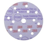 3M Hookit Disque auto-agrippant 260L, Purple Disques abrasifs / 15 trous, 150 mm, P1000 x200 morceau