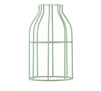 Hoopzi Abat Jour Cage Originale pour Suspensions Bala et Hang | Compatible Douille E27, Acier Laqué, Pour Suspension Luminaire ou Lampe Créative, Couleur Vert Menthe