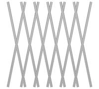 HOOTNEE 12pcs Chevilles Métalliques en Acier Inoxydable pour Planche à Bloquer Crochet, Installation Facile et Personnalisable, pour Ateliers Professionnels et Décoration Maison