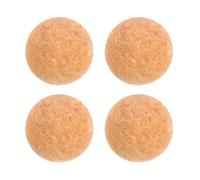 HOOTNEE Bouchons de Bouteille de Vin Diamètre 3,6cm 4 Pièces en Liège Jaune Accessoires pour Cocktail