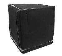 HOOTNEE Coffret insonorisé 28x25 cm en Mousse Noire pour Pompe surpresseur, Couverture sonore avec Installation conviviale destinée aux espaces commerciaux et Protection d’équipement