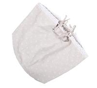 HOOTNEE Doublure en Tissu Lavable pour Panier Rond en Rotin, Insert Résistant à L'usure Motifs Décoratifs, pour Organiser Cuisine Salle de Bain