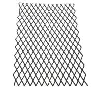 HOOTNEE Grille Acier 25x40 CM Support à Braises, Structure Stabilisée pour Firewood, Usage pour Poêle à Bois et Camping