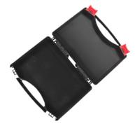 HOOTNEE Mallette à Outils 1 Pièce Portable Multifonction en Plastique Noir | Grand Espace de Rangement, Format Pratique à Emporter, Usage Électrique et Mobile