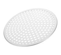 HOOTNEE Plaque à pizza pour la cuisson ronde 10 pouces en alliage d'aluminium, perforée avec revêtement lisse, idéale pour cuisson homogène au four