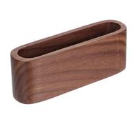 HOOTNEE Porte-cartes en bois pour bureau, Coffret de rangement pour cartes et photos, Design compact pour bureau ou décoration de chambre, pour étudiant et enseignant