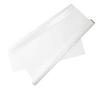 HOOTNEE Rouleau Facile à Écrire Effacer Tableau Blanc Effaçable Autocollant Blanc en Plastique pour Tableaux Réutilisables, pour L'enseignement en essin