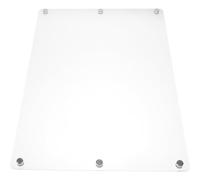 HOOTNEE Tableau Magnétique Effaçable à Sec Transparent Acrylique pour Frigo Tableau Planning Mensuel et Babillard de Réfrigérateur Surface Lisse Réutilisable pour Notes et Rappels