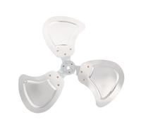HOOTNEE Ventilateur pied 3 pales en aluminium, 50 cm, moyeu 10 mm, pour ventilateurs industriels pied, adapté aux entrepôts