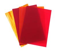 HOOTNEE Verre Vitrail Texturé Effet Ondulé Pack de 4 Carreaux Irréguliers en Mosaïque pour Projets DIY et Décoration Murale Polyvalente Couleur Aléatoire