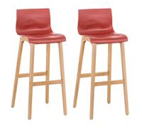 Hoover Natura tabouret de bar - Rouge