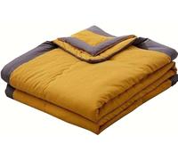 Hoowarm Couette D'été, Douce et Agréable Couette Face été Couette 140x200/180x200/100 x140 Légère Couette, Courtepointe Fine Coton Lavé, Couette de Lit Toutes Saisons(D,140x200cm/55x78in)