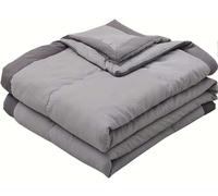 Hoowarm Couette D'été Douce et Agréable, Face été 140x200/180x200/100x140 Légère, Courtepointe Fine en Coton Lavé, Toutes Saisons (A,140x200cm/55x78in)