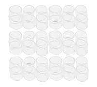 HOOWIFFY 300 Pièces Housse de Protection pour Pincettes en Céramique Anneau de Fixation pour Pincettes Plastique Accessoires D’outil Techniciens et Scientifiques Travail Électronique Fin