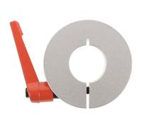 HOOWIFFY Anneau de Fixation Assure Stabilité de Chaise de Bureau pour Vérin à Gaz en Acier Inoxydable Argenté et Empêche L'affaissement Siège, Accessoire Fiable pour Couleur Aléatoire