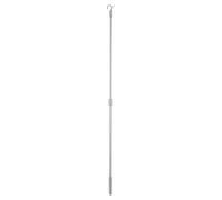 HOOWIFFY Canne Télescopique pour Stores Verticaux Baguette de Tirage Aluminium Léger pour Rideaux et Stores Poignée Ergonomique pour Fenêtres Bureau Salon Cuisine