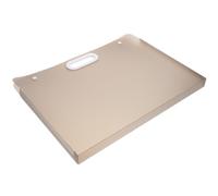 HOOWIFFY Pochette à Boucle, Enveloppe Plastique, Organisateur de Fichiers de Documents, 8k, Kaki, en Plastique, Pratique, pour Dessins et Croquis Couleur Aléatoire