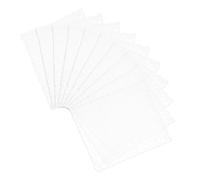 HOOWIFFY Pochette en mousse épaisse 100 pièces, sac à bulles transparent, rembourrage pratique, protection antichoc, pour expédition et stockage, emballage de colis