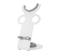 HOOWIFFY Support Vertical Installation Facile et Support Stable pour Sèche-cheveux en Métal Argenté Modérn pour Salon et Coiffeuse Moderne