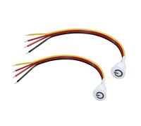 Hopbucan Lot de 2 interrupteurs de variateur tactile DC3,7 V 5 V 12 V capteur variateur continu pour lumière LED, armoire et bande