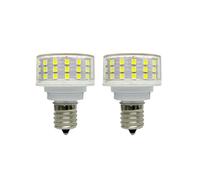 Hope lamps E17 10W 85-265V champignon lampe non scintillement LED source de lumière à économie d'énergie 1000LM(2pcs) E17-10W Blanc chaud