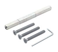 HOPPE 11945448 Kit de fixation pour poignée de sécurité Épaisseur de porte 42-52 mm Galvanisé