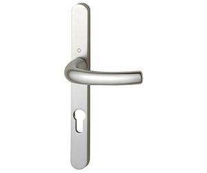 Hoppe - Ensemble de 2 poignees de porte tokyo - Finition.Anodisé argent -