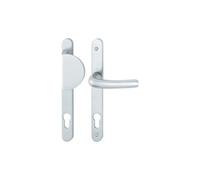 Hoppe ensemble poignée de porte - Argent