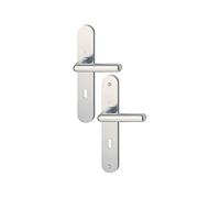 Ensemble de porte Cortina 195F/300M HOPPE Argent - Clé L - 582662